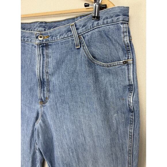 Cinch Jeans Men's Size 42 x 34 Denim 5 Pocket Western Work Jeans Distressed - Picture 4 of 15